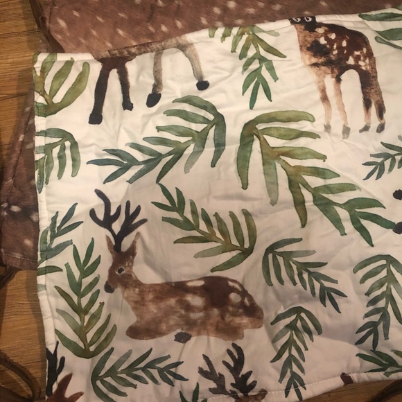 Handmade Woodland Crib Set - Picture 1 of 3